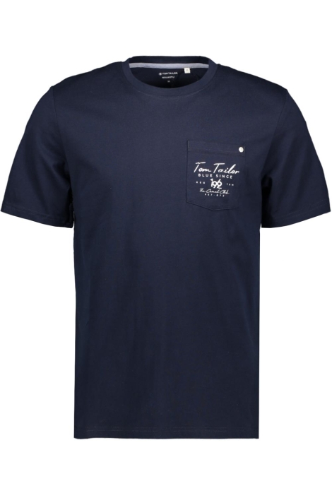 Tom Tailor basic t-shirt with pocket